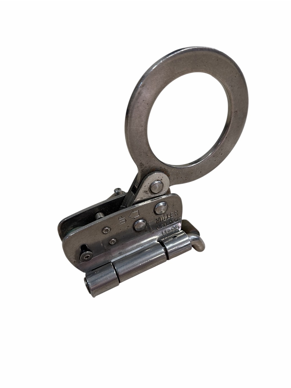 Miller Vintage Metal Rope Grab | 5/8” Fall Protection Hardware 1995